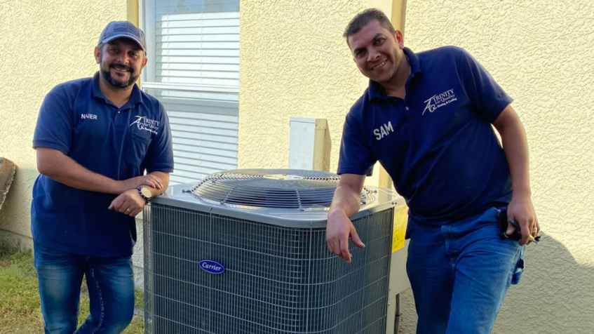heating and AC service in Trinity, FL
